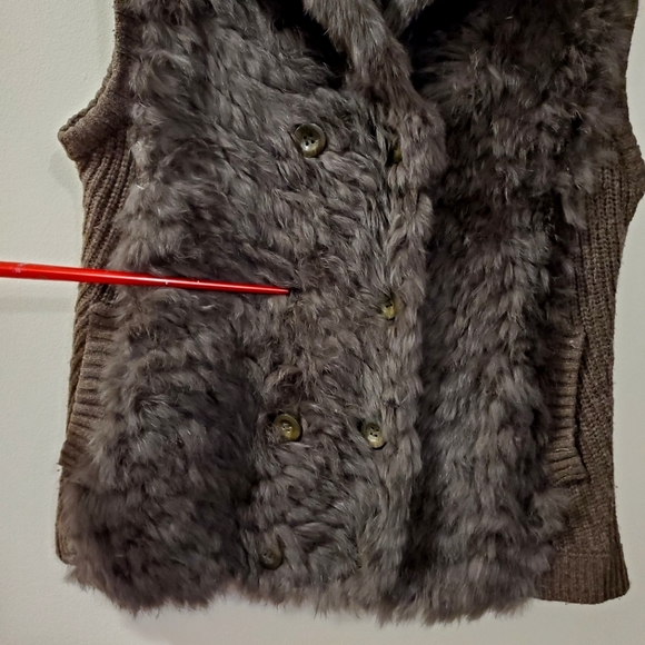 Marc Jacobs - Rabbit Fur Vest - Size L  *Please Read* - Picture 9 of 11